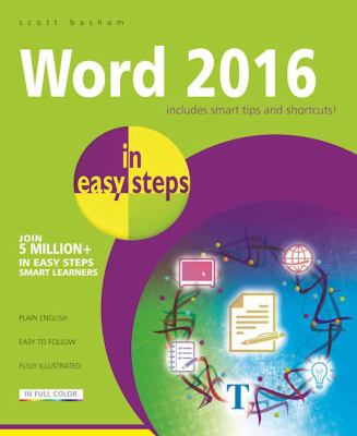 Word 2016 in easy steps cover image