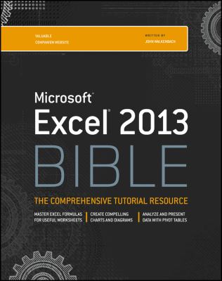 Excel® 2013 bible cover image