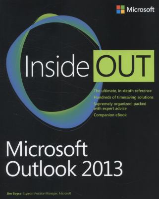 Microsoft Outlook 2013 inside out cover image