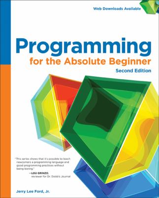 Programming for the absolute beginner cover image