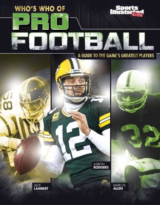 Who's who of pro football : a guide to the game's greatest players  cover image cdn