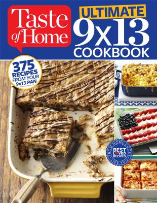 Ultimate 9x13 cookbook cover image