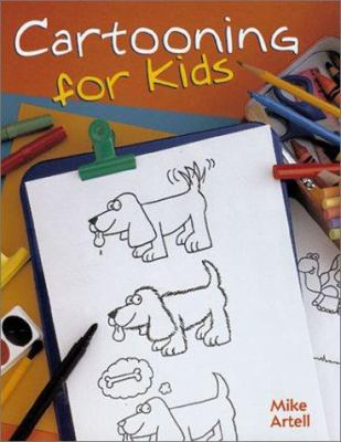 Cartooning for kids cover image