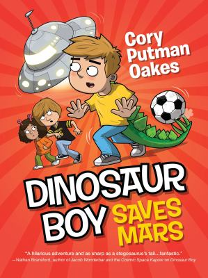 Dinosaur boy saves Mars cover image