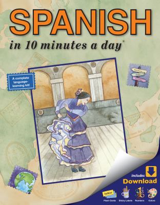Spanish in 10 minutes a day cover image