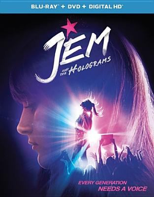 Jem and the Holograms [Blu-ray + DVD combo] cover image