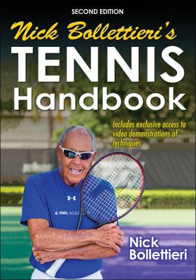 Nick Bollettieri's tennis handbook  cover image cdn