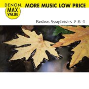 Brahms: symphonies no. 3 & 4 cover image cdn