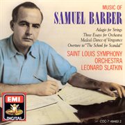 Adagio for strings / 3 essays for orchestra cover image cdn