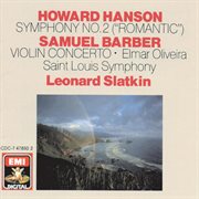 Hanson: symphony no. 2 - barber: violin concerto cover image cdn