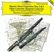 Mozart: horn concertos nos.2 & 3; oboe concerto; bassoon concerto cover image cdn
