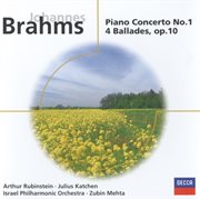 Brahms: piano concerto no.1 in d minor/4 ballades, op.10 cover image cdn