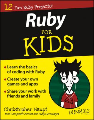 Ruby for kids for dummies cover image