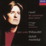 Ravel: piano concertos/honegger: piano concertino/francaix: piano concertino cover image cdn