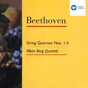 Beethoven: string quartets 1,2 & 3 op.18 cover image cdn