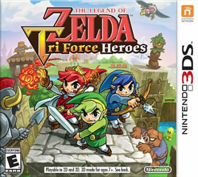 The legend of Zelda: Tri Force heroes [3DS] cover image