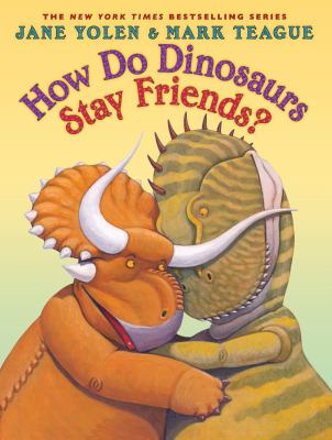How do dinosaurs stay friends? cover image