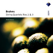 Brahms: string quartets nos 1 & 3 cover image cdn