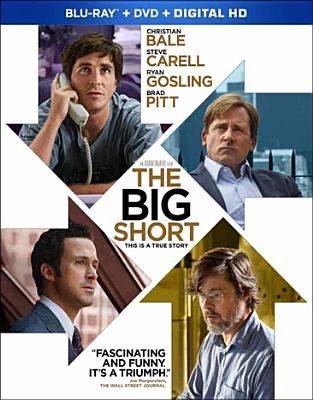 The big short [Blu-ray + DVD combo] cover image