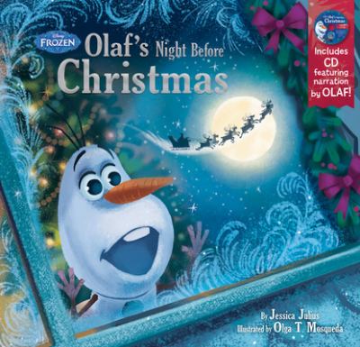 Olaf's night before Christmas cover image