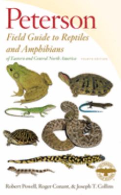 Peterson Field Guide to reptiles and amphibians of Eastern and Central North America  cover image cdn