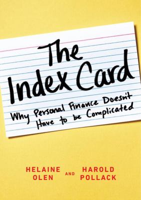 The index card : why personal finance doesn't have to be complicated cover image