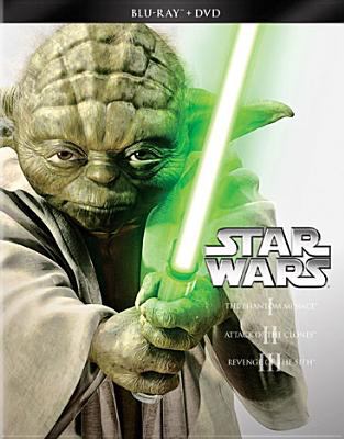 Star wars prequel trilogy [Blu-ray + DVD combo] cover image