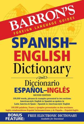Spanish-English dictionary = Diccionario Español-Inglés cover image