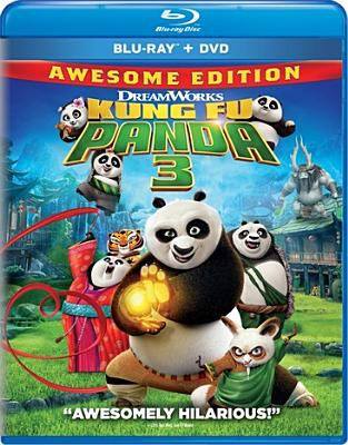 Kung fu panda 3 [Blu-ray + DVD combo] cover image