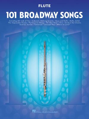 101 Broadway songs flute cover image