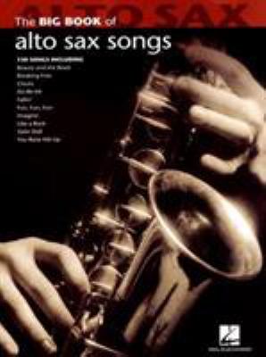 The big book of alto sax songs cover image