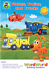 Wordworld. Planes, trains, and trucks cover image