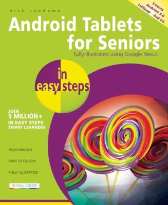 Android tablets for seniors in easy steps cover image
