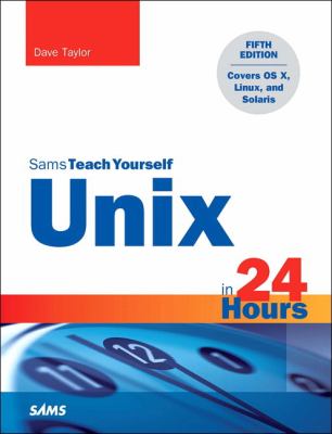 Sams teach yourself Unix in 24 hours cover image