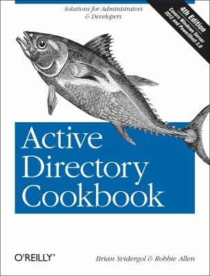Active directory cookbook cover image