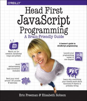 Head first JavaScript programming cover image