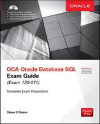 OCA Oracle Database SQL exam guide : (Exam 1Z0-071) cover image