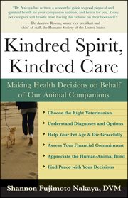 Kindred spirit, kindred care: making health decisions on behalf of our animal companions cover image cdn