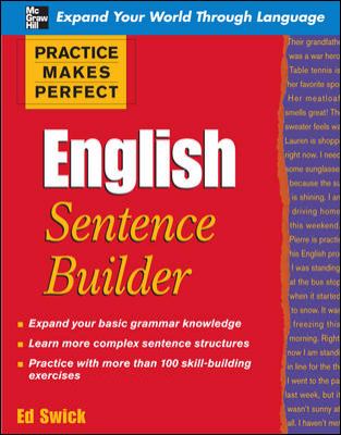 English sentence builder cover image