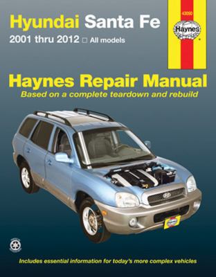 Hyundai Santa Fe automotive repair manual cover image