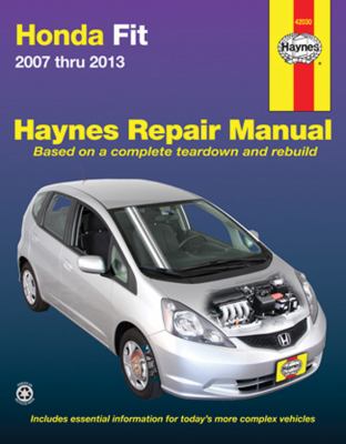 Honda Fit automotive repair manual cover image
