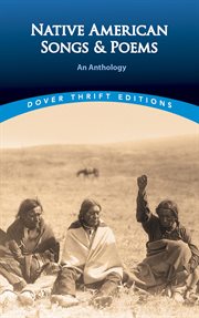 Native American songs and poems: an anthology cover image cdn