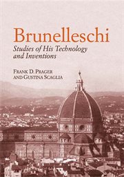 Brunelleschi: studies of his technology and inventions cover image cdn