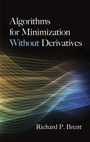 Algorithms for minimization without derivatives cover image cdn