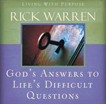 God's answers to life's difficult questions cover image cdn