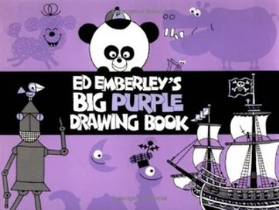 Ed Emberley's Big purple drawing book cover image cdn