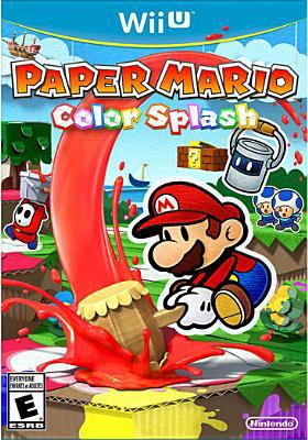 Paper Mario color splash [Wii U] cover image