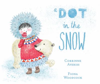A dot in the snow cover image