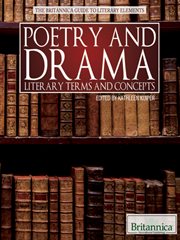 Poetry and drama: literary terms and concepts cover image cdn