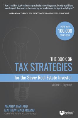 The book on tax strategies for the savvy real estate investor cover image